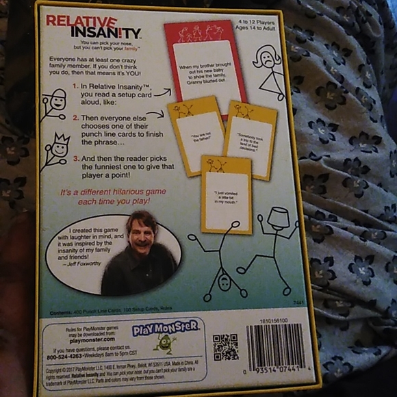 Relative insanity trivia game - Picture 2 of 2